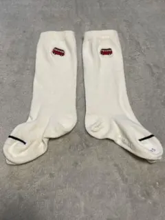 ミキハウス　赤いバス刺繍 靴下13〜15cm