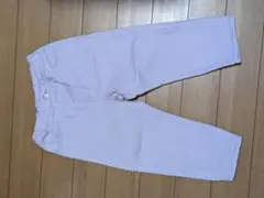 紫ロングパンツ ウエストゴム 120