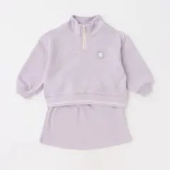 プティマイン　ハーフジップセットアップ　100サイズ