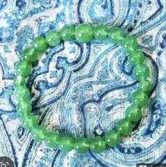 祈祷品】金運！幸運！豊かさ！天然石 ブラジル翡翠 お念珠 高野山 特別