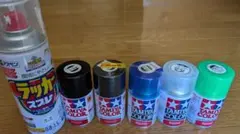 Tamiya＋α スプレー塗料セット 6色のサムネイル
