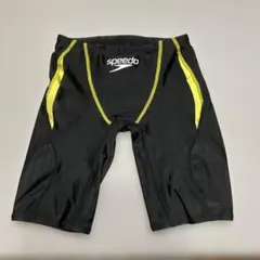 Speedo 競泳水着 サイズM 黒/黄 FINA認証のサムネイル