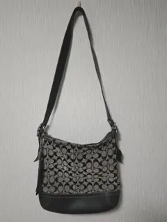 コーチ COACH シグネチャーキャンバス ショルダーバッグ 肩がけ 斜めがけ