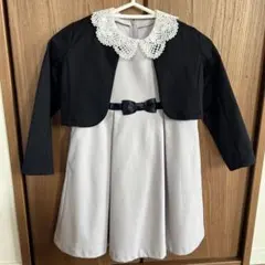 フォーマルワンピース 薄紫 グローバルワーク　120