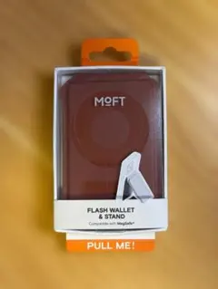 MOFT MagSafe フラッシュウォレット&スタンド シエナブラウン