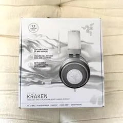 【Razer】有線ゲーミングヘッドセット「Razer Kraken」ホワイト