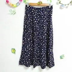 レトロ　ヴィンテージ　花柄　スカート