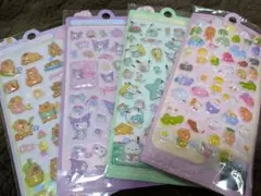 ★サンリオ ボンボンドロップシール4枚セット