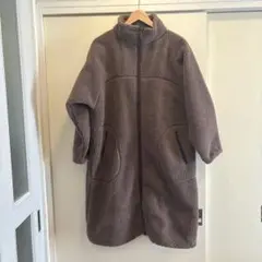 PUBLUX ボア ロングコート アウター