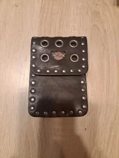 Harley-Davidson レザーポーチ スタッズ装飾のサムネイル