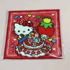 あべのキューズモール 限定 いちご新聞 タオル ハローキティ サンリオ ハンカチ