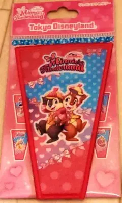 ミニーのファンダーランド ワッペンバッジ チップ＆デール
