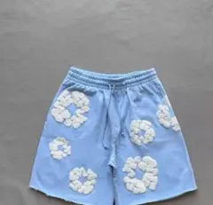 Mサイズ DENIM TEARS 花柄ショートパンツ