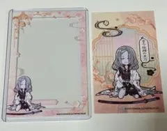 刀剣乱舞 10周年アニカフェ 硬化ケース 箔押しカード 古今伝授の太刀