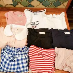 女の子90-95　夏服まとめ売り　9点セット