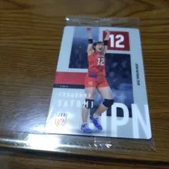 福留慧美 2026 バレーボール日本代表 オフィシャルカード - メルカリ