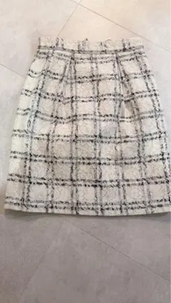 ミッシュマッシュ　レース膝丈スカート