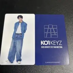KO1KEYZ シンヘン ファンミ ラントレ 005 トレカ