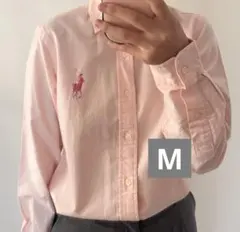 【激レア】POLO RALPH LAUREN：ピンクポニー　ワンポイント　シャツ