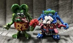 ★ラットフィンク/rat fink & ビースト/フィギュア 2体セット★