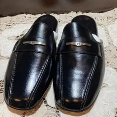 未使用☆ミラショーン 本革スリッパ Made in Japan - メルカリ