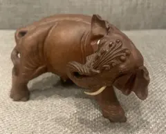木彫 動物オブジェ アンティーク