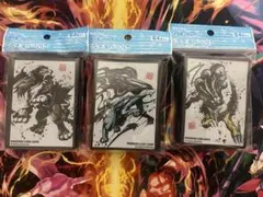 墨絵列伝 ポケモンカード スリーブ 3個セット