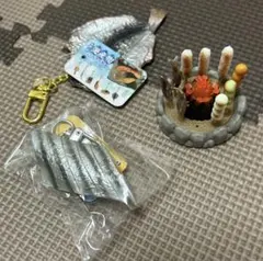 리얼 키 체인, 해산물, 스시, 숯불 구이
