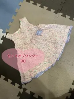 センスオブワンダー 花柄　ワンピース チュニック　リバティ　ノースリーブ　可愛い
