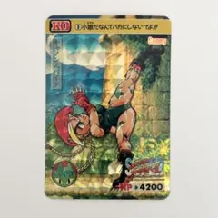 ストリートファイターII キャミィ キラカード バンダイ カードダス