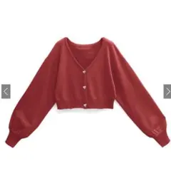 GRL ハートボタンニットカーディガン[k9325f] 完売品