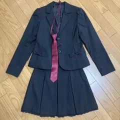 COMME CA ISM ブラックブレザー上下