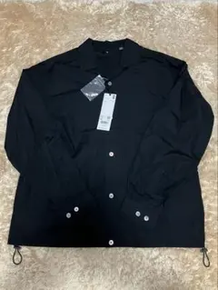 ユニクロ　スーピマコットンオーバーサイズシャツ　長袖