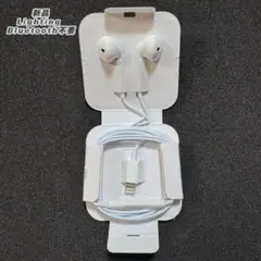 新品未使用　iPhone　イヤホン　Lightning（マイク付）　有線イヤホン
