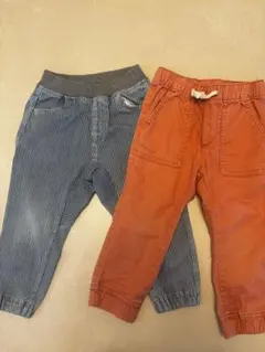 ズボン　90cm 95cm 2枚セット　gap 無印良品