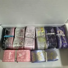 【36m】デザインリボン 紫　ピンク 2.5cm幅　まとめ売り　8種類*4.5m