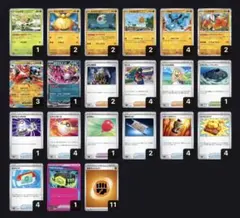 メガルカリオ　構築デッキ