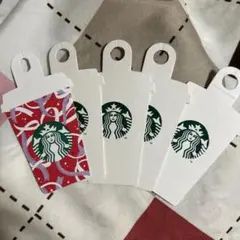 スターバックス ギフトタグ 5枚セット