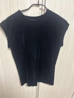 EDIT. FOR LULU petite LULU ベロアタンクトップ 黒のサムネイル
