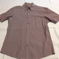 BURBERRY BLACK LABEL チェック柄 半袖シャツ サイズ3のサムネイル