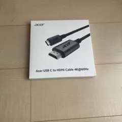 AcerUSB C to HDMI ケーブル 3m 4K 60Hz OCB245のサムネイル