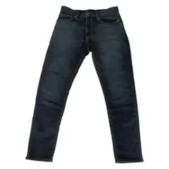 ユニクロ メンズ スリムフィットジーンズ 濃紺 W82 丈82 М相当【美品】