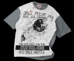 タグ付 イタリア製 90s STUDIO 0001 BY FERRE Tシャツ