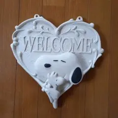 スヌーピー　WELCOMEボード