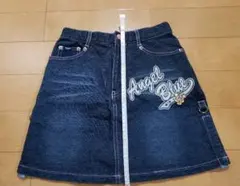 デニムスカート140cm　エンジェルブルー　女の子