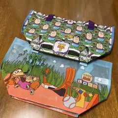 香港ディズニーランド トイストーリー ショッピングバッグ Sサイズ 2장 세트