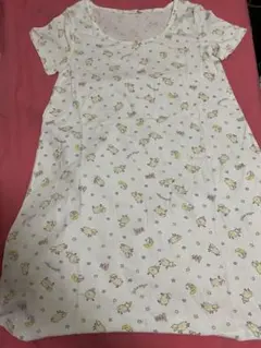 ジェラートピケ　ルームウェア　羊柄