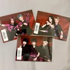 ちょこらび チェキ写真 3枚セット かにちゃん ゆぺくん まいたけ