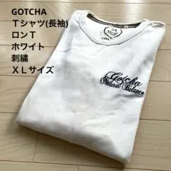 GOTCHA Ｔシャツ ロングTシャツ ホワイトTシャツ　XLサイズ