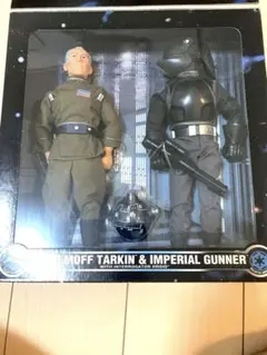 スターウォーズ 12インチグランドモフターキン&インペリアルガンナ 
